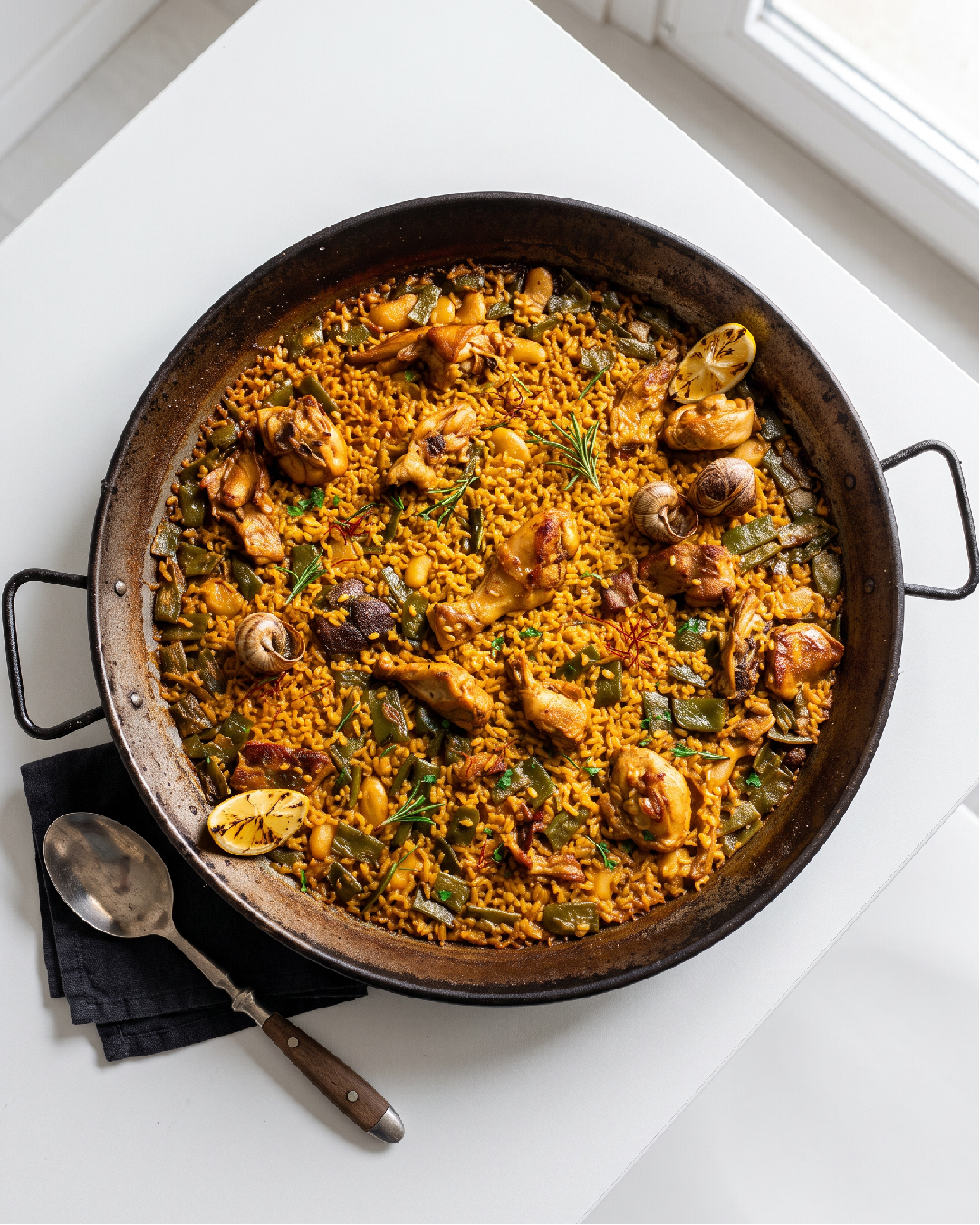 paella valenciana por encargo Valencia